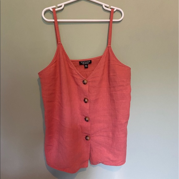 Top shop coral camisole - Picture 2 of 3